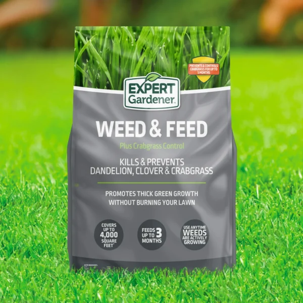 Expert Gardener Weed & Feed Plus Crabgrass Control, Lawn Fertilizer 18-0-1, 12 lb. Prevents up to 5 Months - Image 8