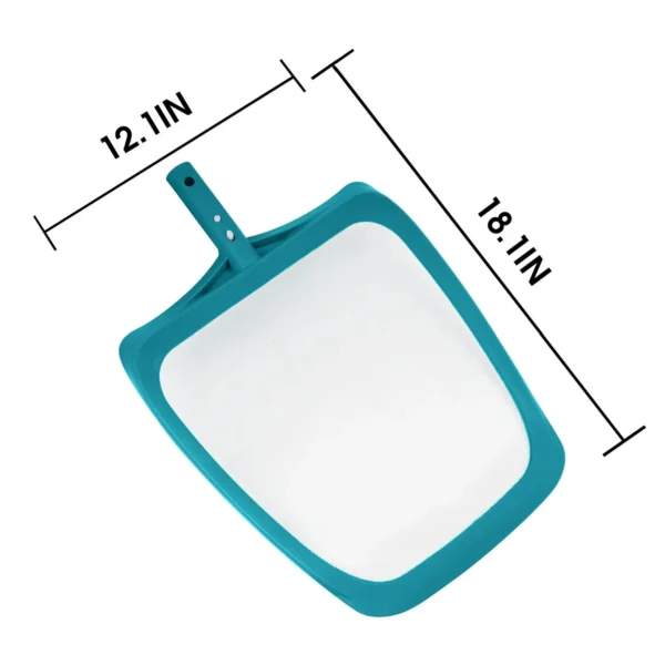 Mainstays 3PC Maintenance Pool Kit Include Brush with Aluminum Back, Skimmer and Rake - Image 4
