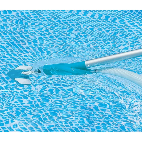 Intex: Deluxe Pool Cleaning Maintenance Kit - (28003E), Vacuum Sucks Debris, Mesh Skimmer Net, 110" Telescoping Aluminum Shaft, Included Wall Brush Attachment, Pool Accessory - Image 9