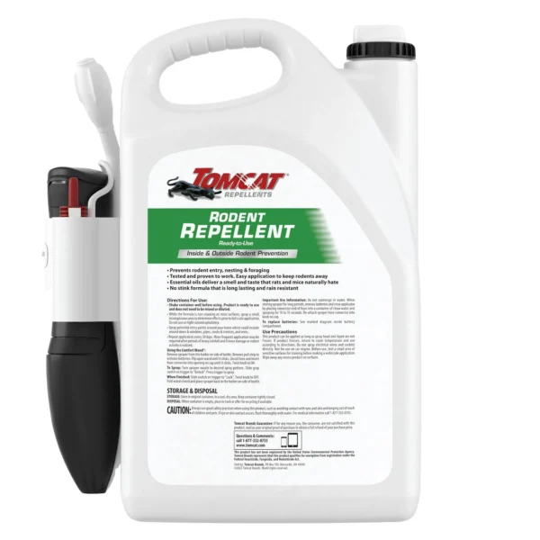 Tomcat Repellents Rodent Repellent Ready-to-Use, Mouse and Rat Prevention, 1 gal. - Image 6