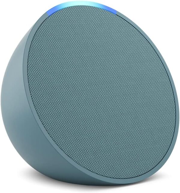 Amazon Echo Pop (newest model), Our smallest Alexa speaker, Fits in any room, Midnight Teal - Image 6